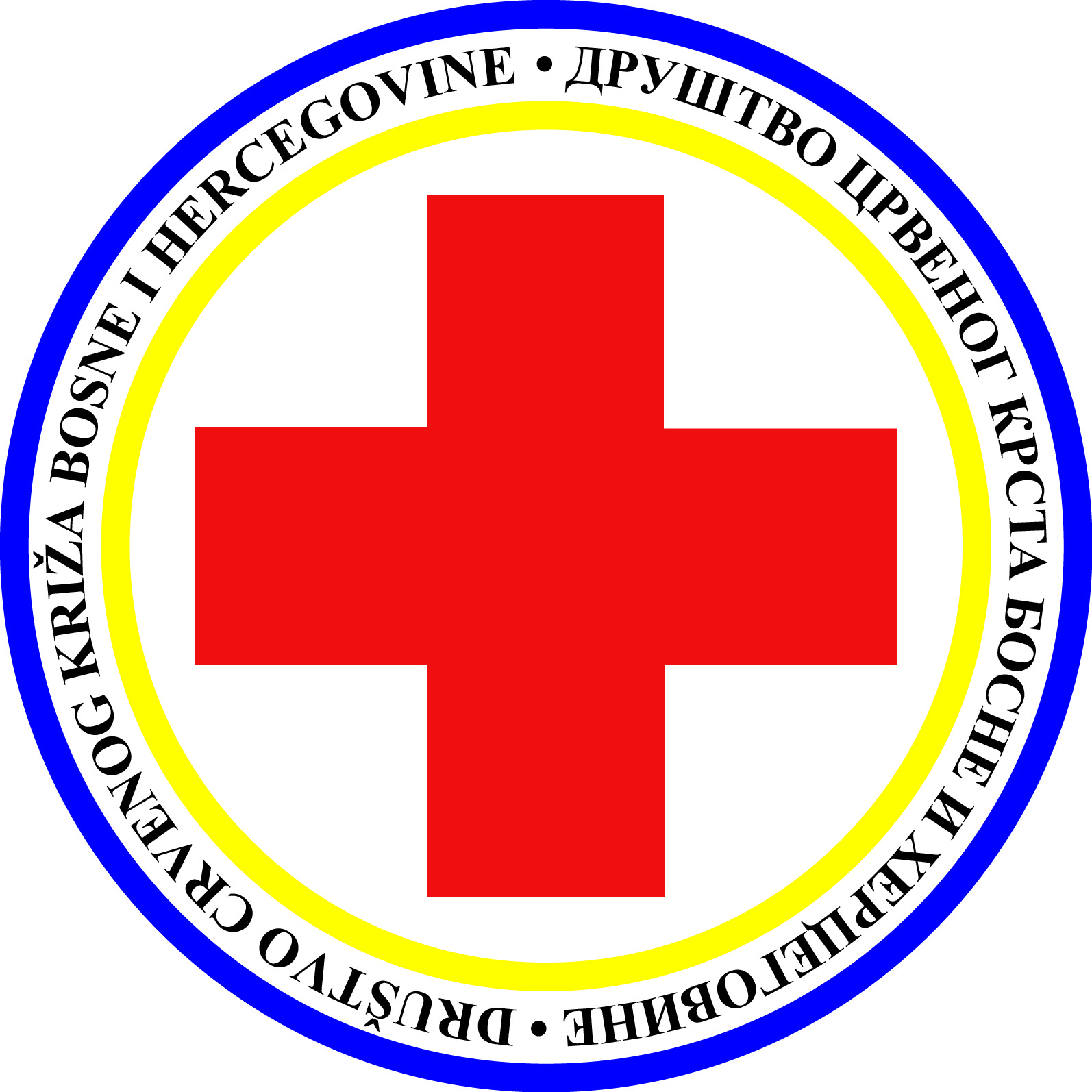 Logo Društva Crvenog krsta/križa Bosne i Hercegovine